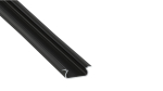 TEKKNI SELDE Set, black, transparent cover, 2.02 m 2.0